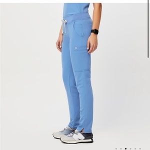 Figs Womens XSP ceil blue scrub bottoms